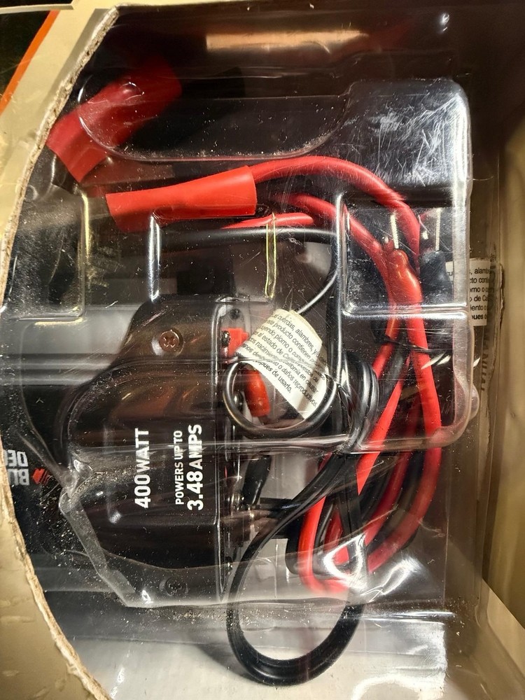 Black & Decker 400W Power Inverter (Model PI400AB)