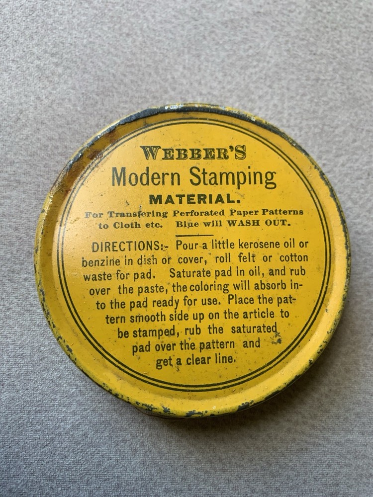 Walter P. Webber's Co. Modern Stamping Material