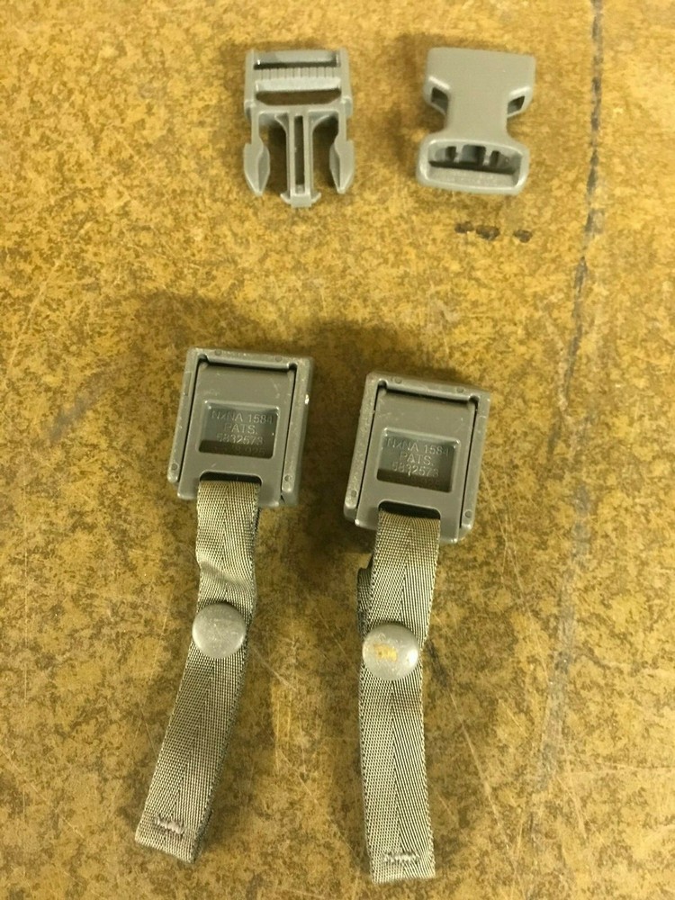US MILITARY MOLLE II Enhanced Frame Shoulder Strap ACU Quick Release PARTS ONLY