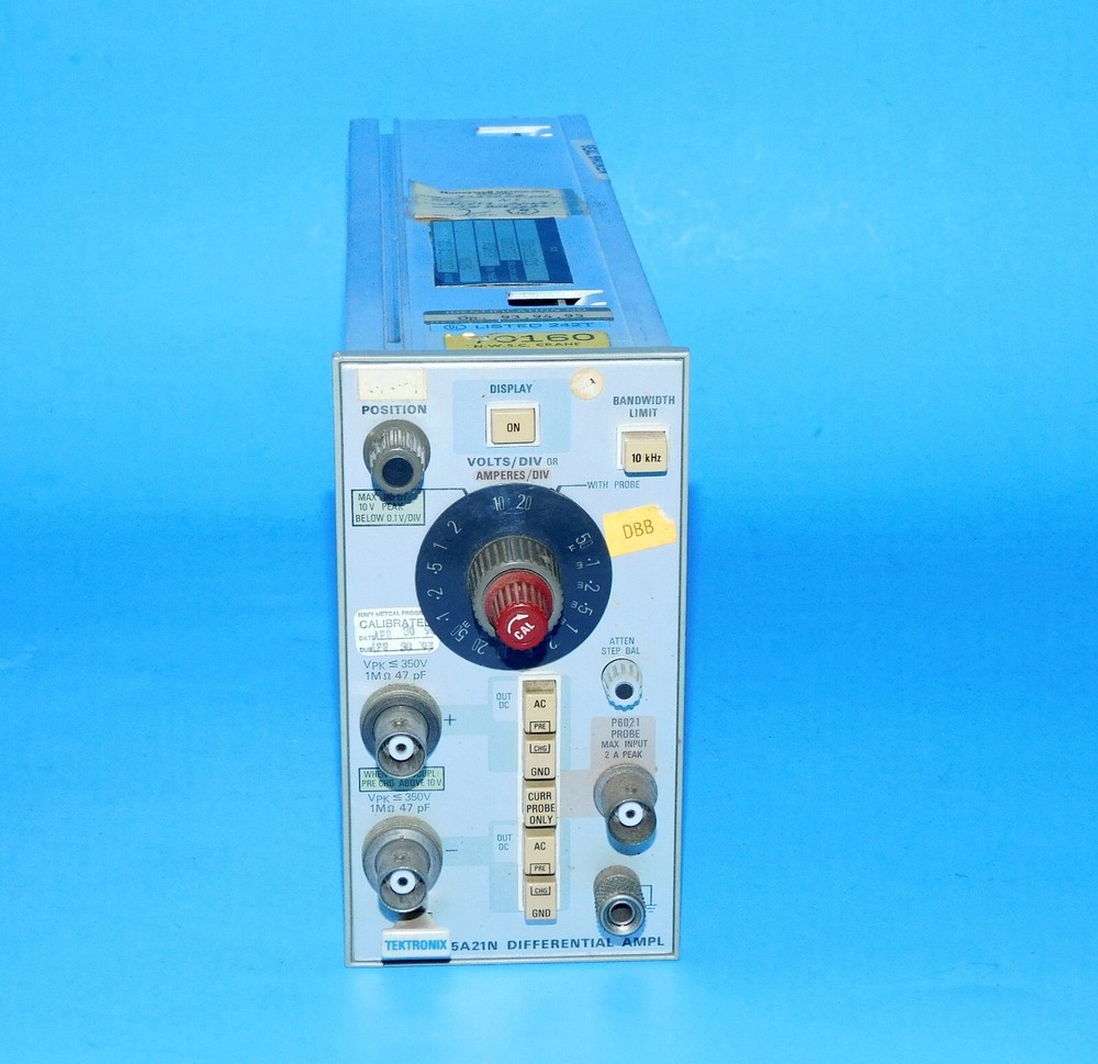 TEKTRONIX 5A21N DIFFERENTIAL AMPL PLUG-IN MODULE