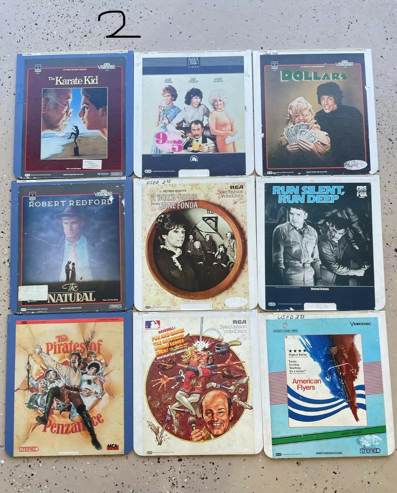 CED Selectavision VideoDisc 11/2 added