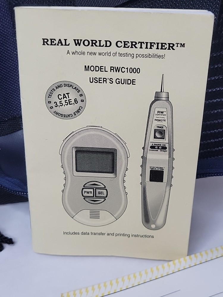 Byte Brothers Real World Certifier RWC1000 Complete Kit + RE Remote Tested