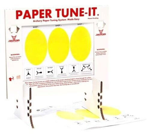 NEW! 30-06 OUTDOORS PAPER REFILL BOW TUNING SYSTEM 20CT PTR20