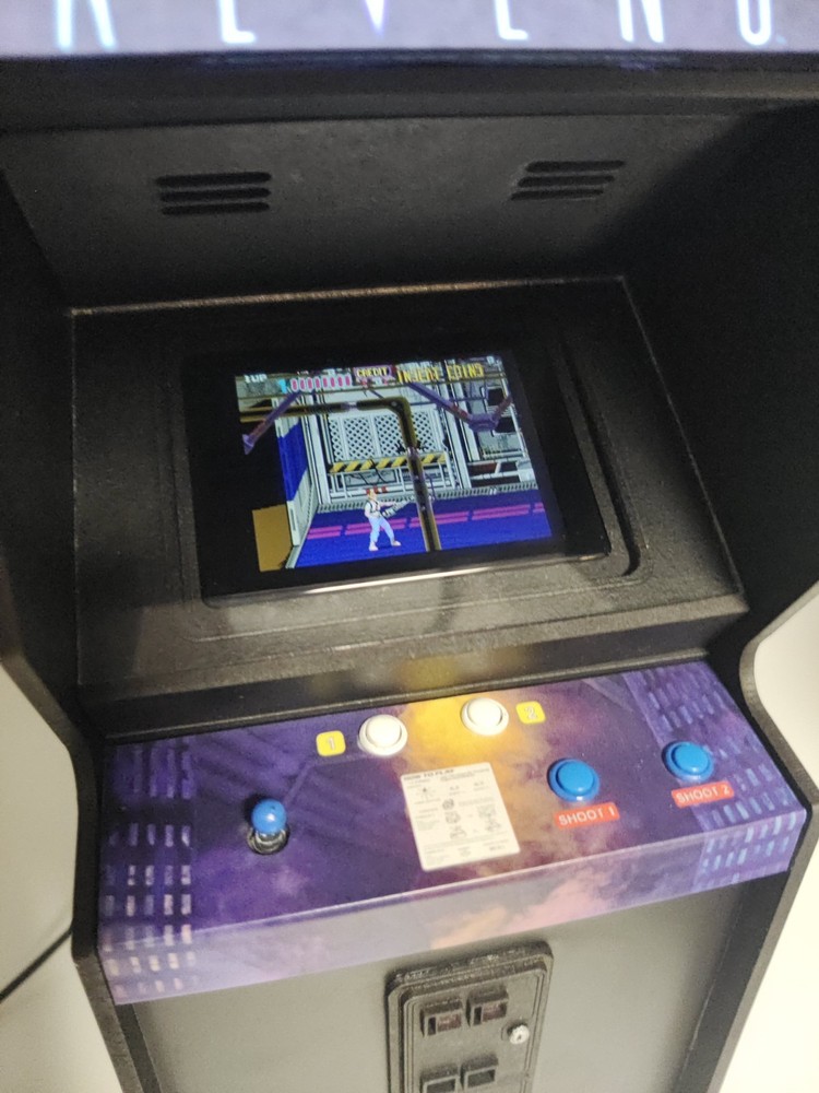Aliens, 1/6 scale mini working arcade cabinet.