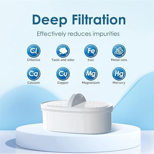 Waterdrop Replacement Filters for All Waterdrop Pitcher Filtration System(2)