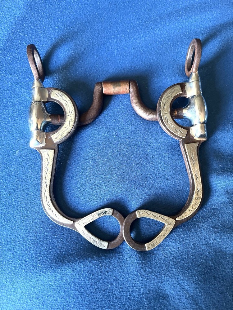 Silver Sided Western 5” Ported Show Bit Sides Move Independently