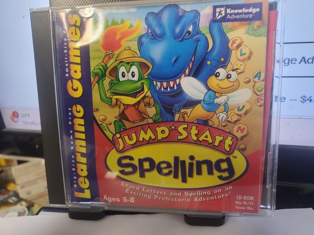Knowledge Adventure JumpStart Spelling Ages 5-8 (PC CD-ROM) Win 95/98/ POWER MAC