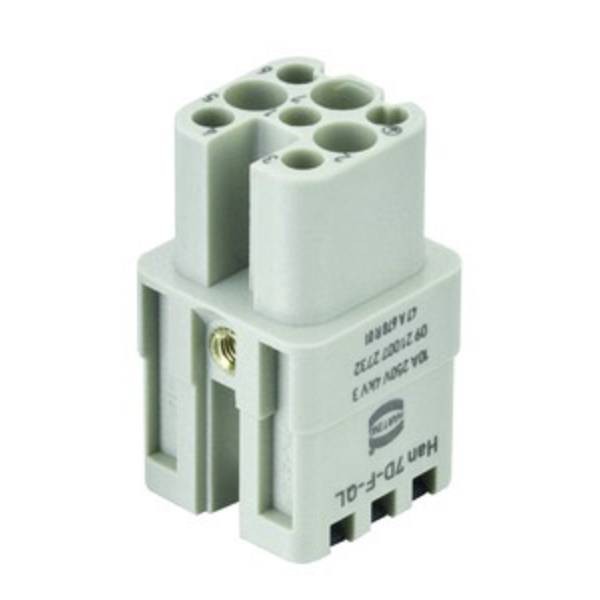 Harting 9210072732 socket insert 0 contents: 1 piece
