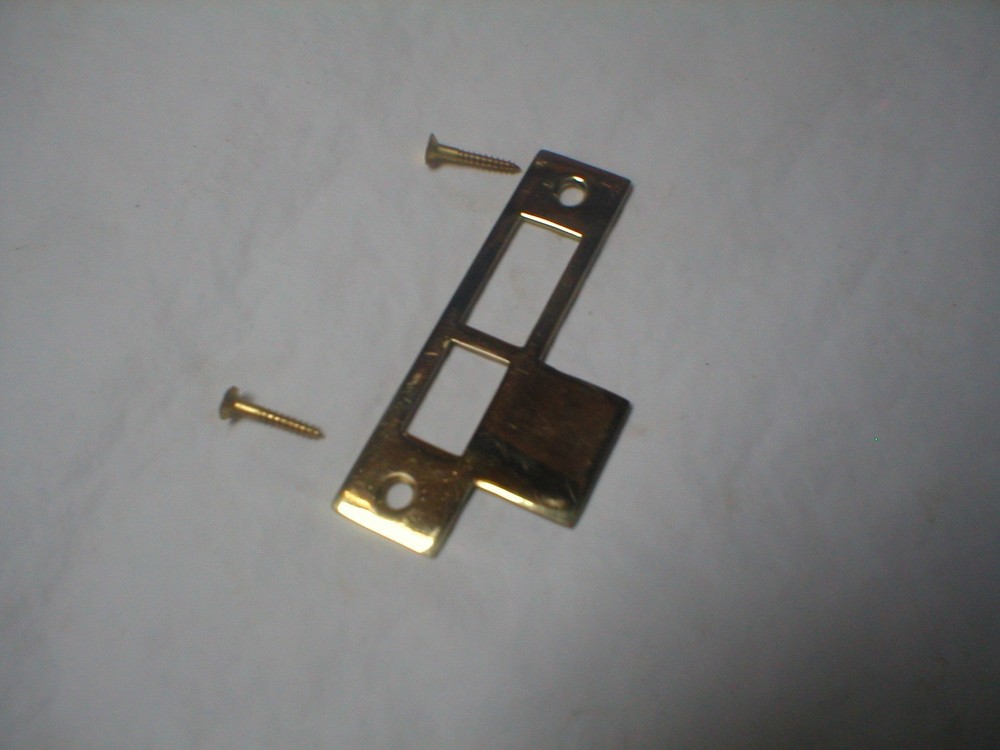 Vintage Solid Brass Striker Plate