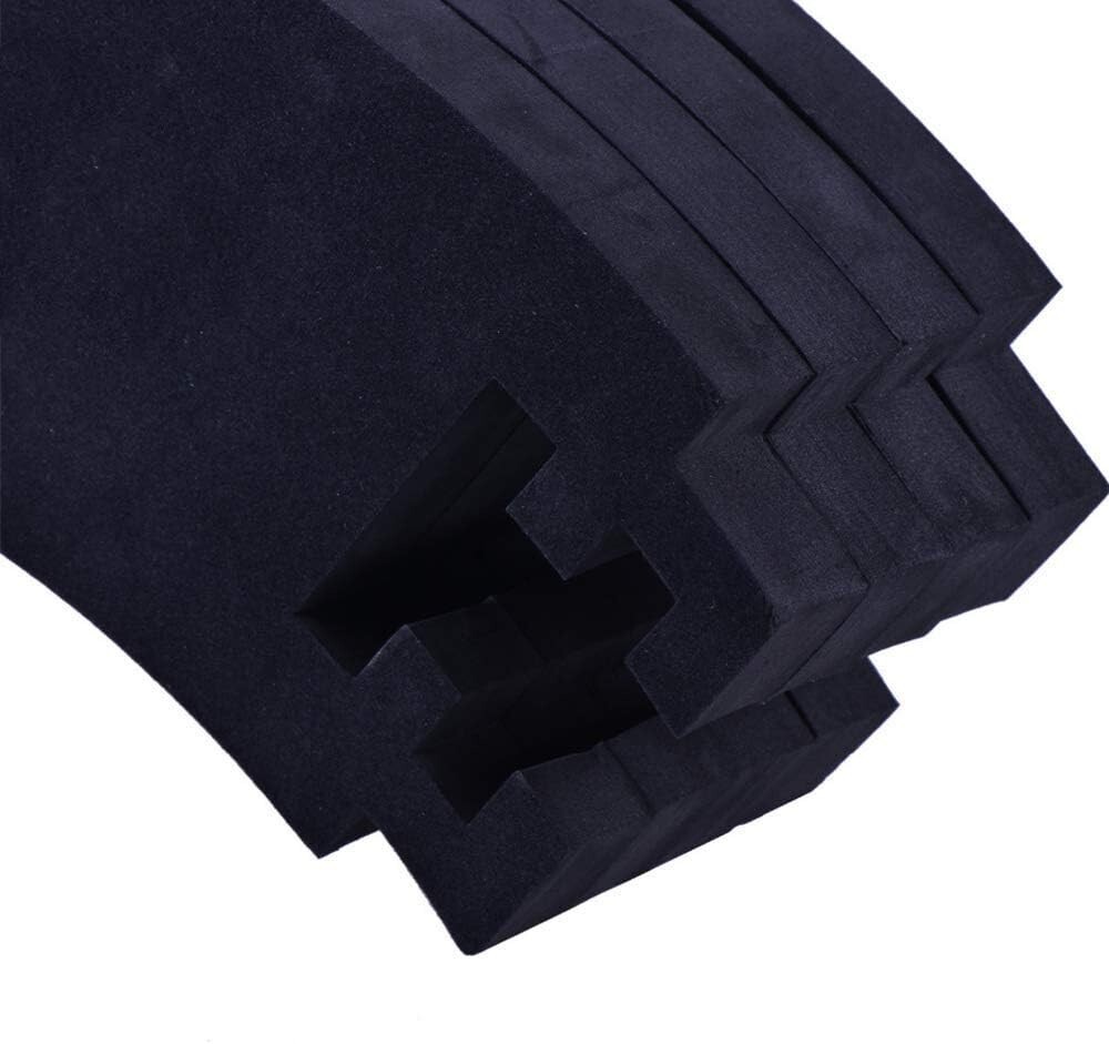 Protective Dartboard Darts Surround Wall Guard Protector Ring Plain Black 71cm ⌀