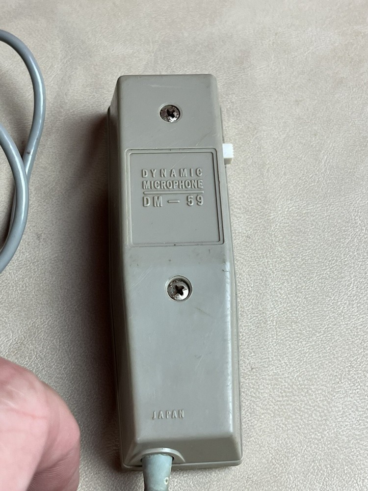 Vintage Aiwa Dynamic Microphone Model DM-59