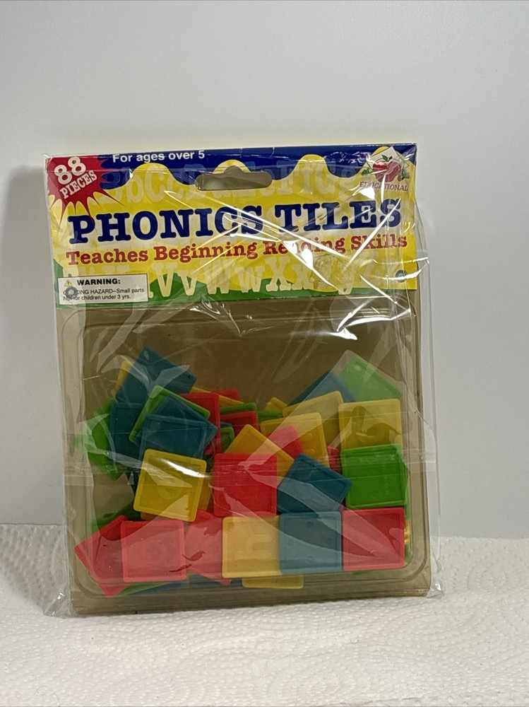 Vintage Phonics Tiles Beginning Reading Skills