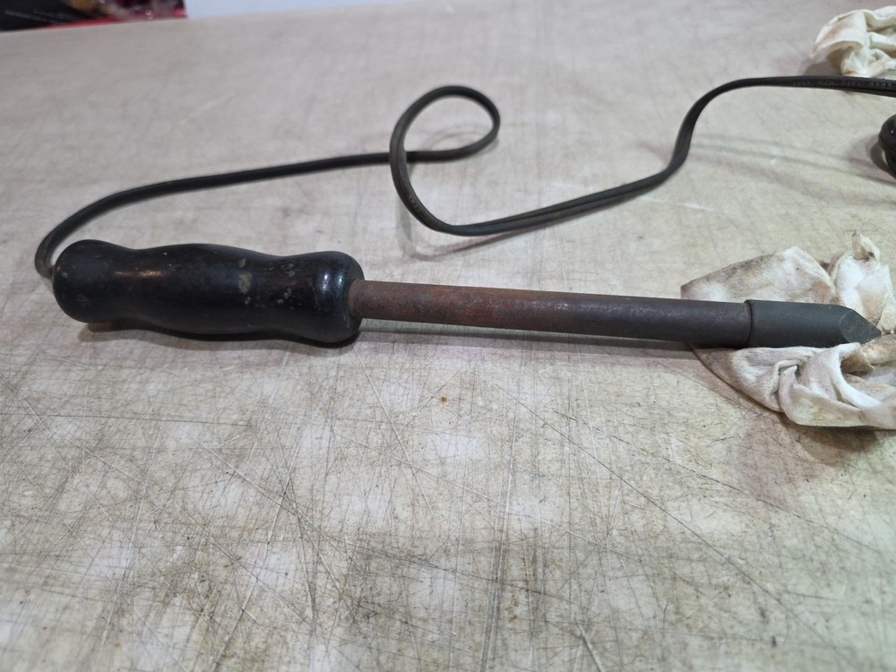 Soldering Iron Large vintage brazing