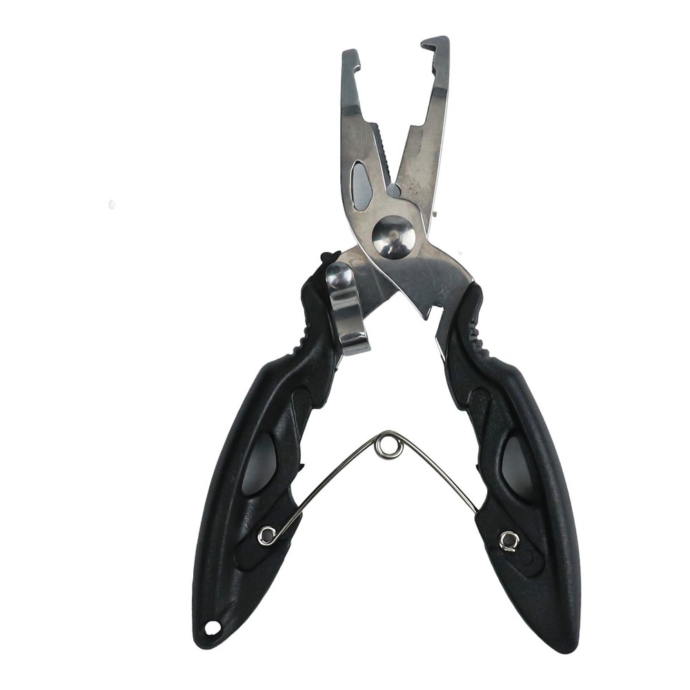 Essential Tool for Every Angler Lure Pliers with Convenient Fixed Lock Design