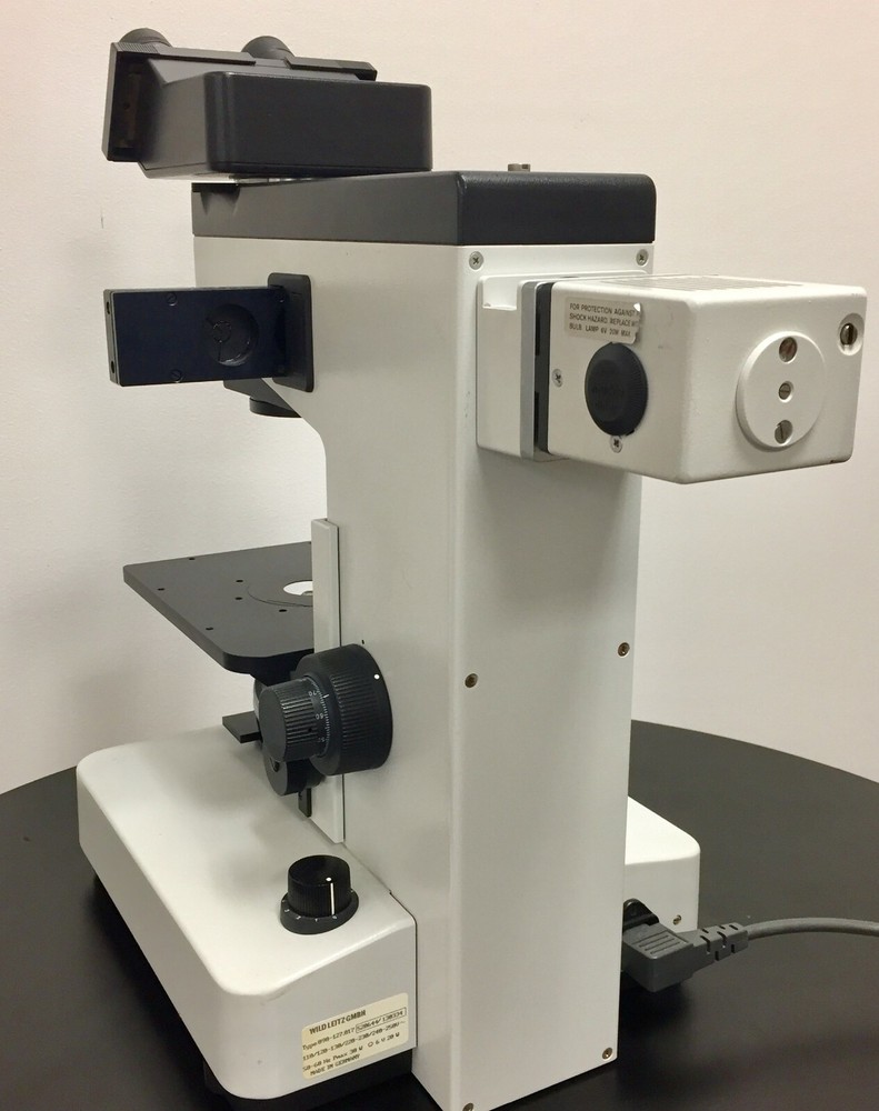 Leitz Labovert FS Inverted Microscope w 5 Objectives & Light Source