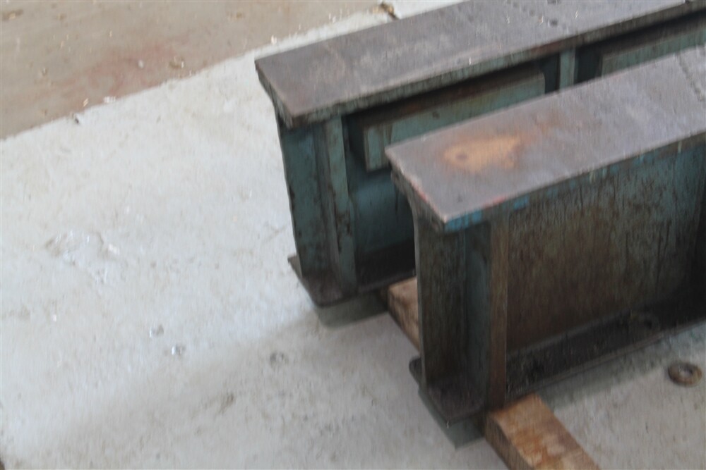 (SET OF TWO) 54-1/2 X 16" STEEL RISER BLOCKS: YODER #58544