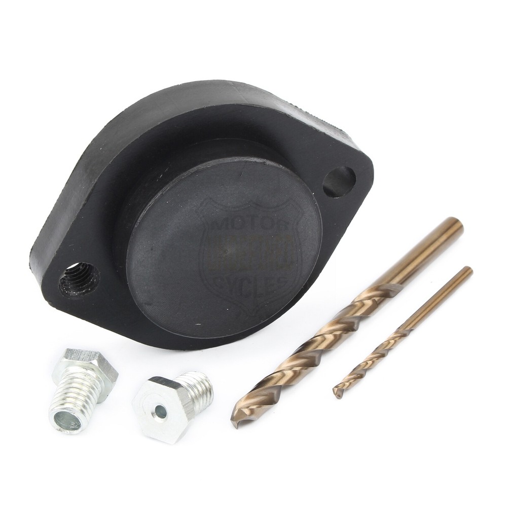 Exhaust Stud Drilling Kit Drill Plate Tool For Harley Buell Softail Touring 883