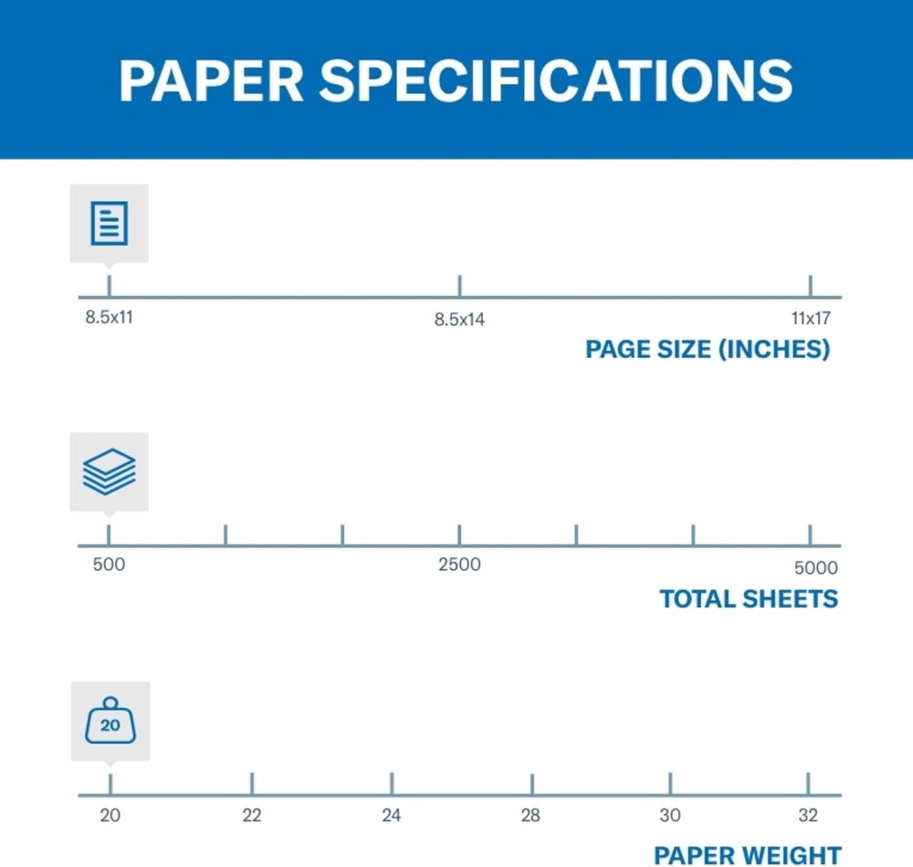 Hammermill Colored Paper, 20 lb Cream Printer 1 Ream | 500 Sheets,