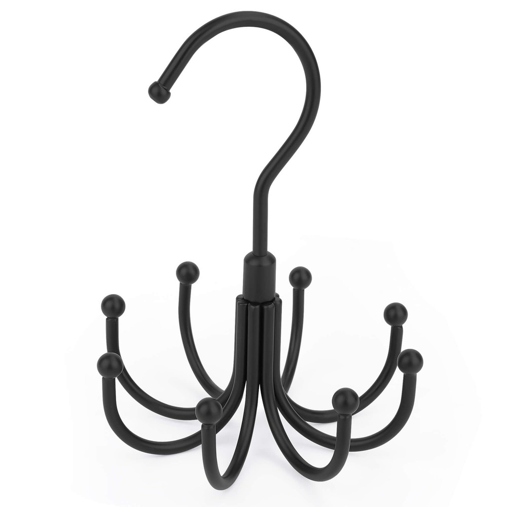 PODATOL Belt Hanger, Space Saving Organizer for Closet, 1 Pack, Black
