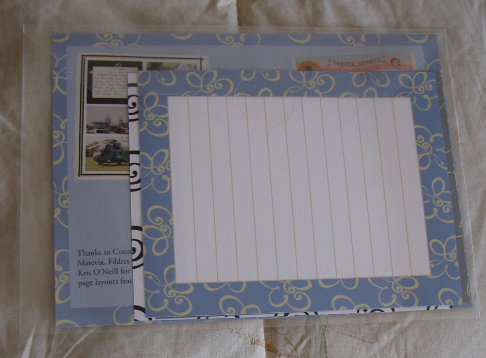 NEW CREATIVE MEMORIES PERSONALIZE JOURNALING BOXES - PACK OF 4