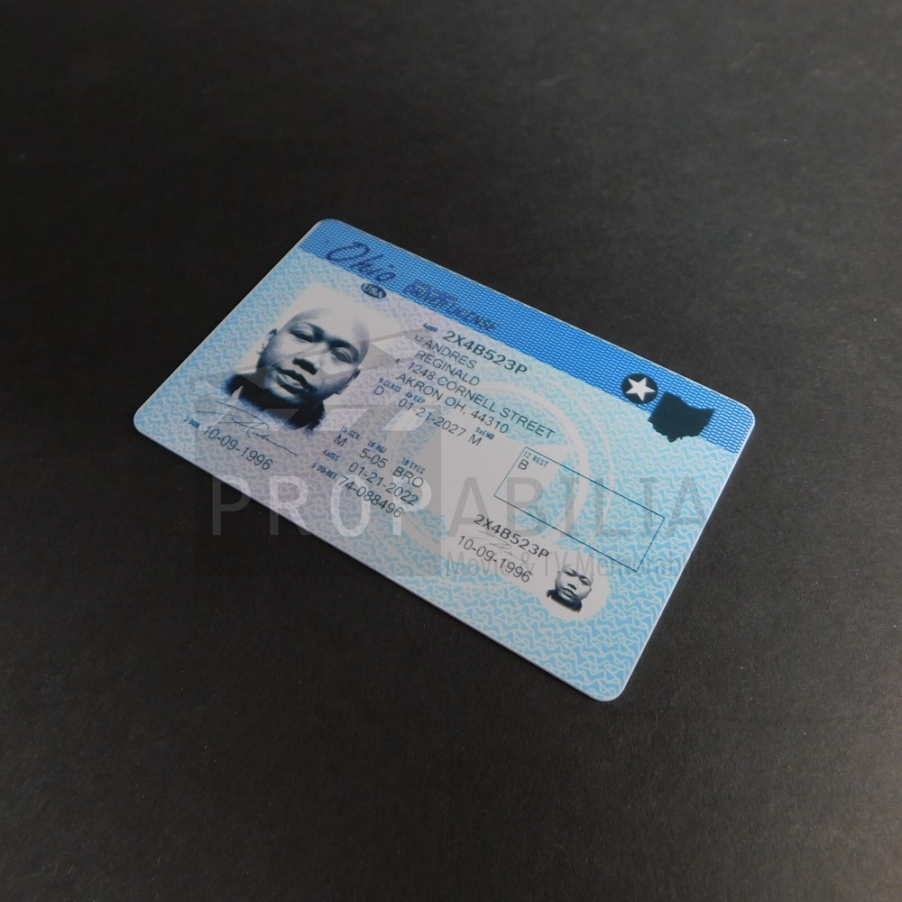 REGINALD THE VAMPIRE Reginald's Drivers License Original Prop (0001-963)