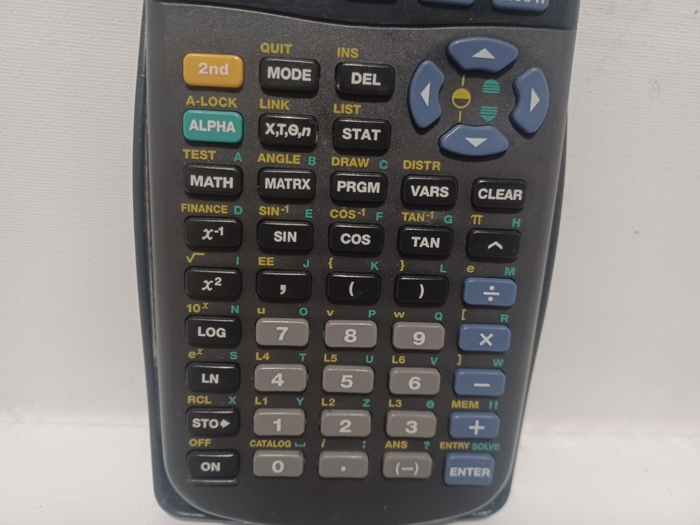 Texas Instruments TI-83 Graphing Calculator With Cover Works No Issues
