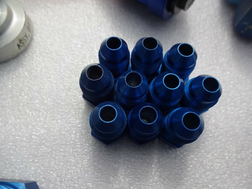 Various Pressure Flared Plug-Tube Fitting, Threaded - Aluminum (59pcs)