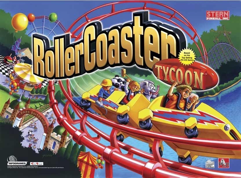 ROLLERCOASTER TYCOON Complete LED Lighting Kit SUPER BRIGHT PINBALL LED KIT