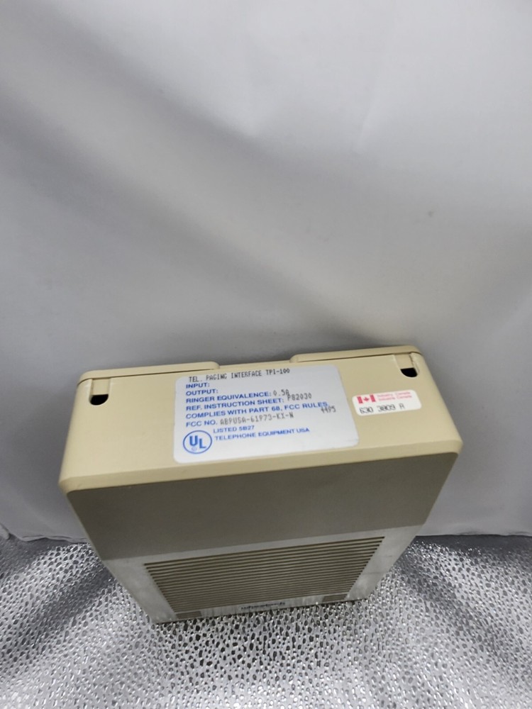 Wheelock Inc Telephone Paging Interface. NOS