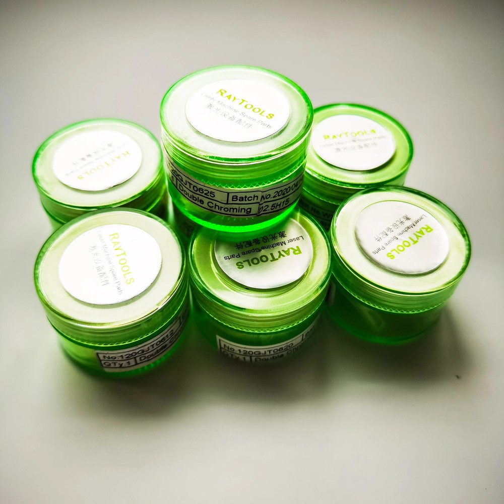 Original Laser Nozzle Single Double Layer D32mm Chrome Plated New for Raytools