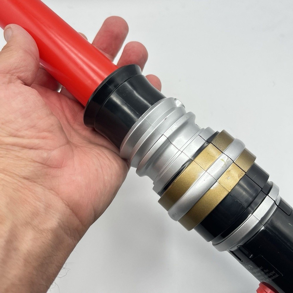 Star Wars Lightsaber Red 2009 lights sounds