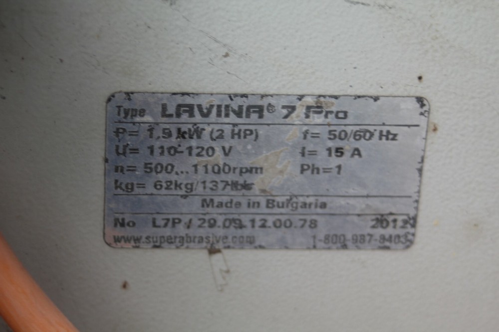 Lavina 7 Pro Edge Floor Grinder