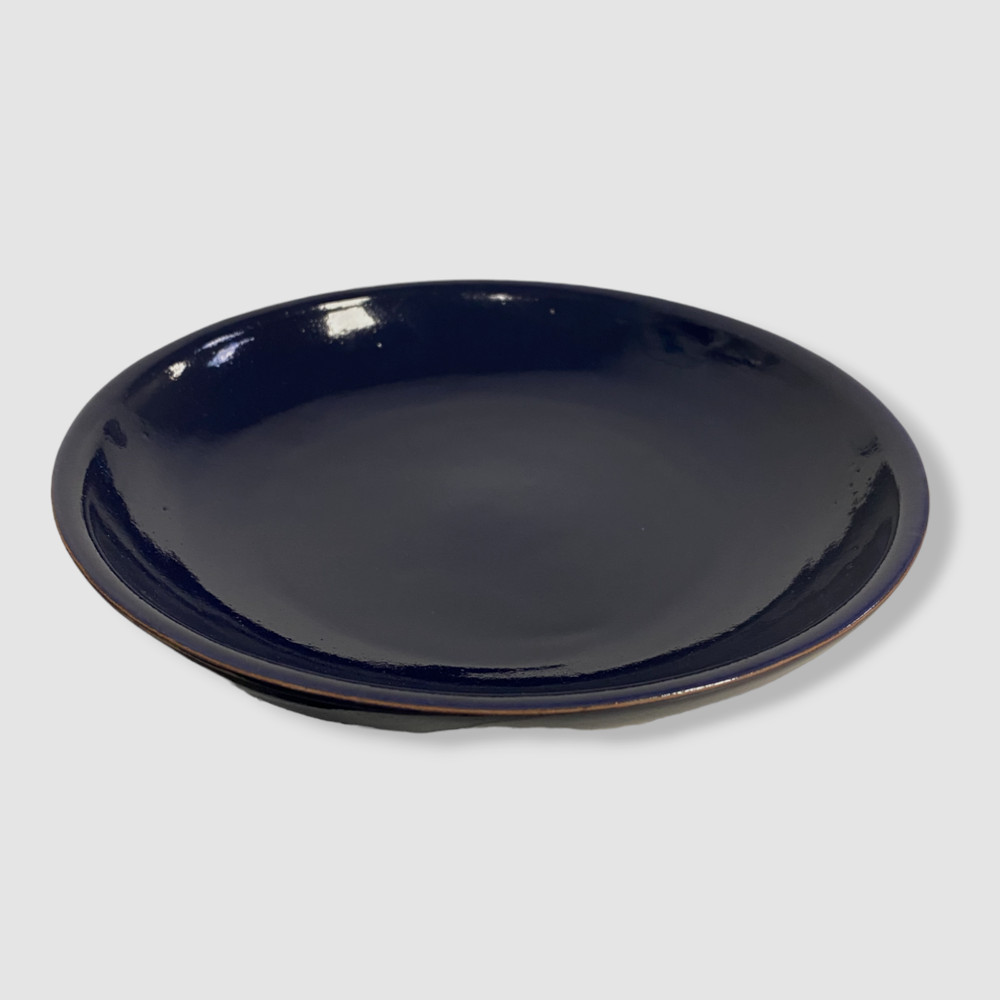 $40 TRAME Blue Giro Assiette Creuse Deep Plate 20cm