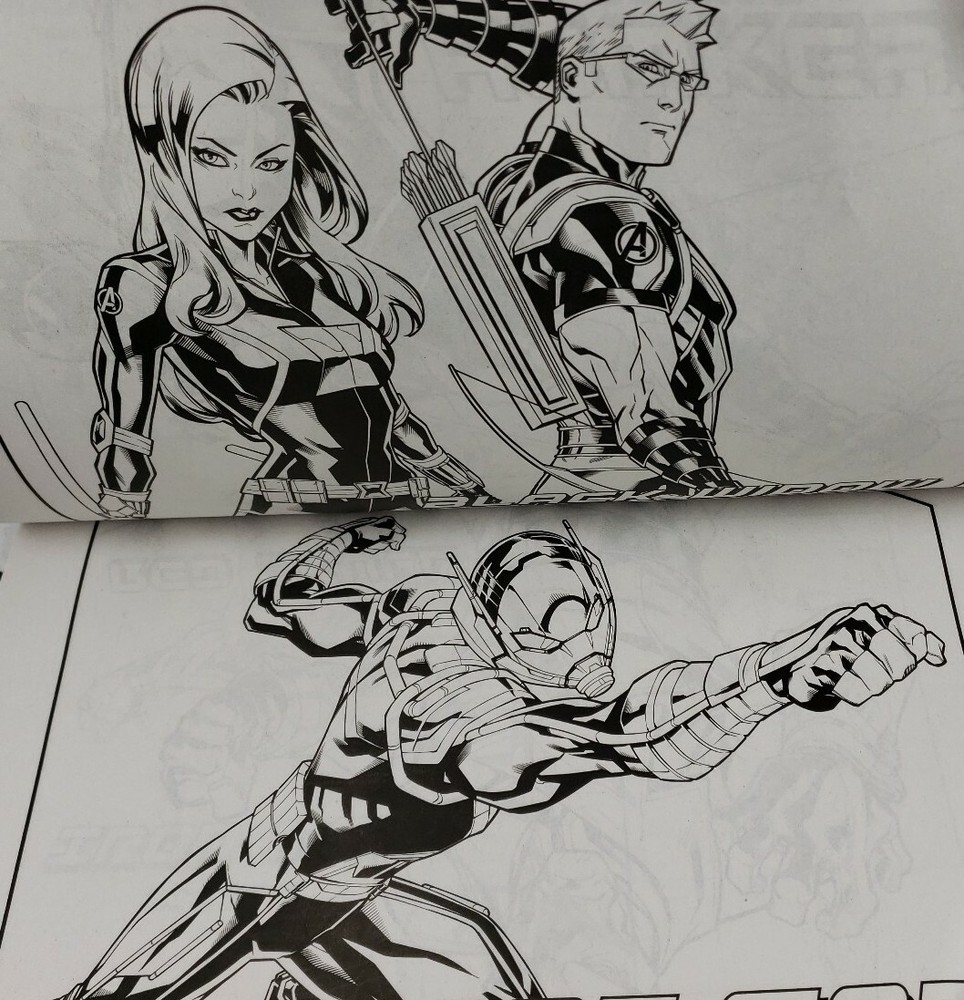 Marvel Avengers Giant Ultimate Coloring & Activity Book Bendon