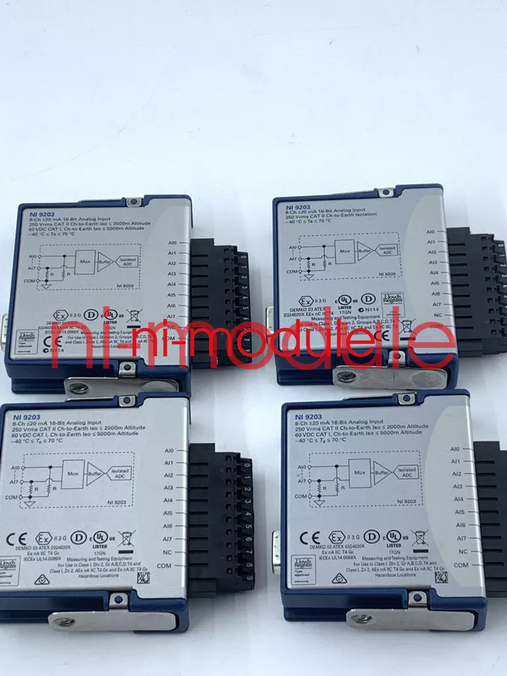 NI 9203 National Instruments NI-9203 cDAQ Analog Current Input Module USED