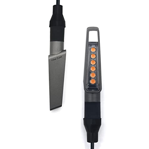 Mini Led Turn Signal Lights () Sequential Space Grey-2pcs