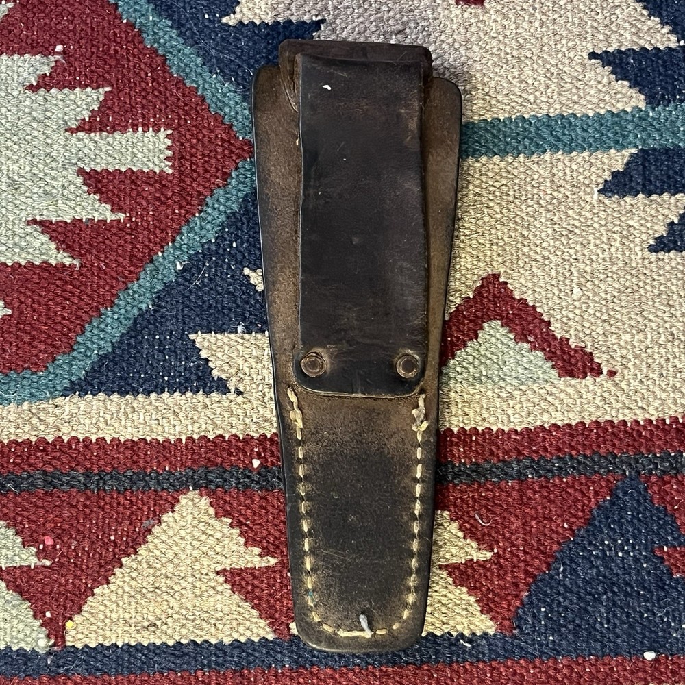 WWII USMC Leather Utility Belt Holster