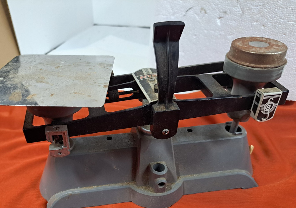 Vintage Ohaus Balance Scale cast