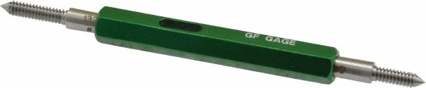 GF Gage #4-40, Class 3B, Double End Plug Thread Go/No Go Gage Hardened Tool S...