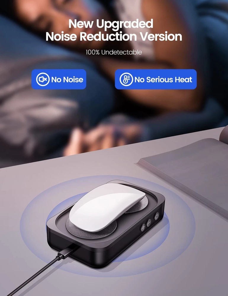 Undetectable Mouse Jiggler,Mouse Mover Jigger Device with LED Screen,Interval...