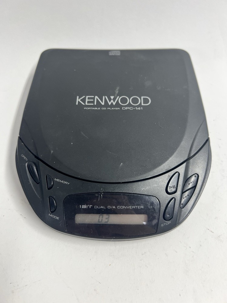 KENWOOD DPC-141 Personal CD Player Discman - Tested Fully Working