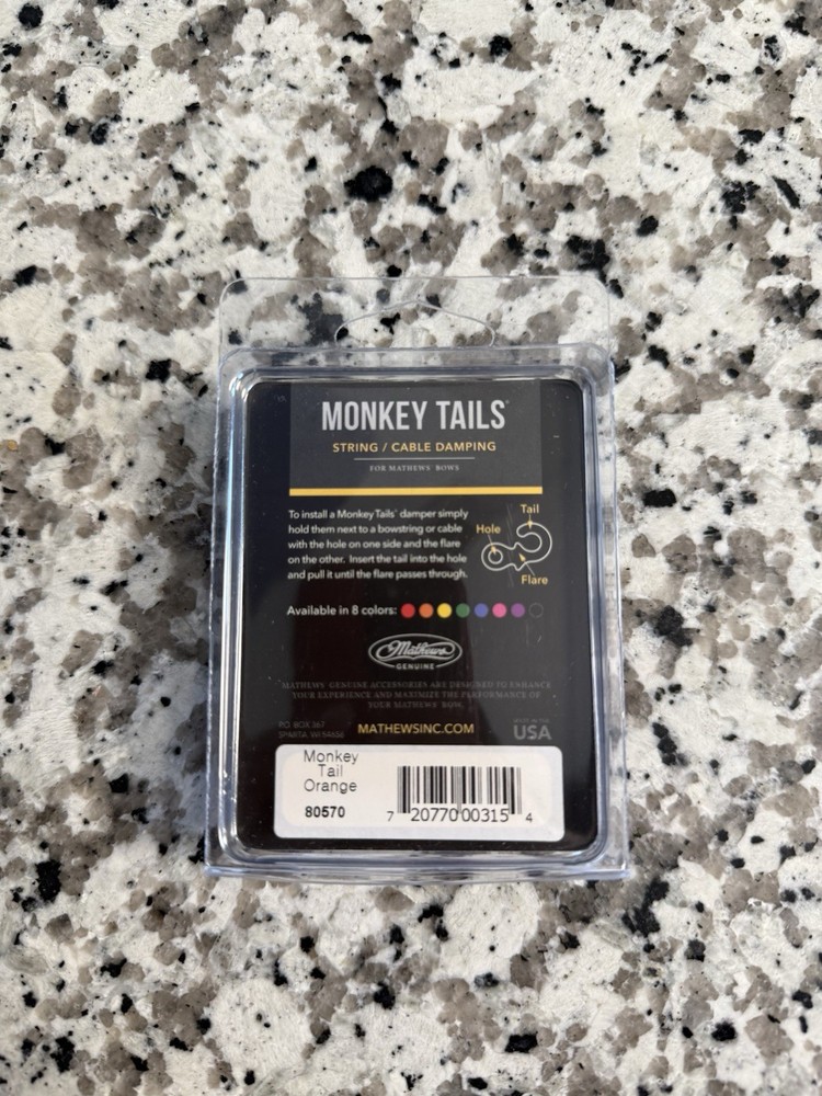 Mathews Monkey Tails Orange 4-Pack 80570