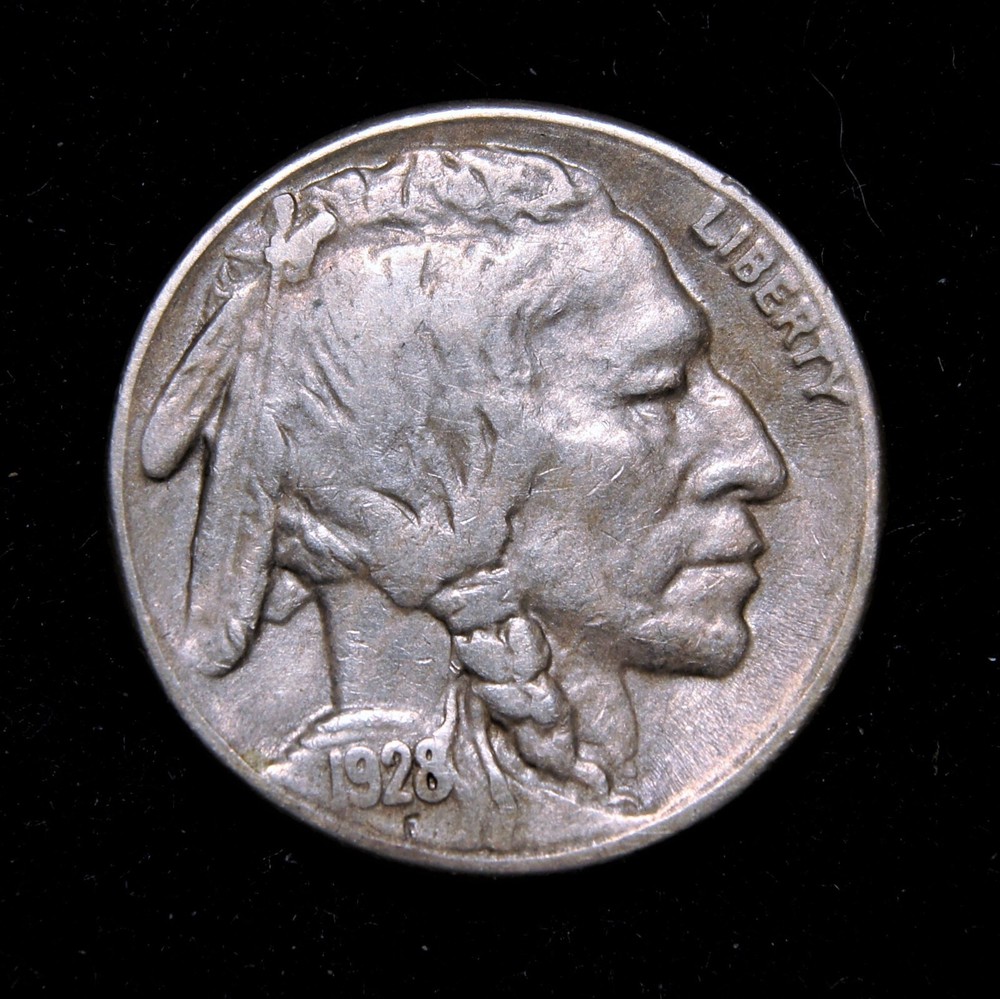 1928-S Buffalo Nickel  XF++