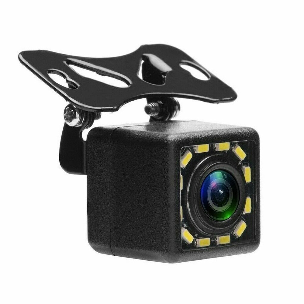 Car Rear View Backup Camera Parking Reverse Back Up Camera Waterproof CMOS 12LED