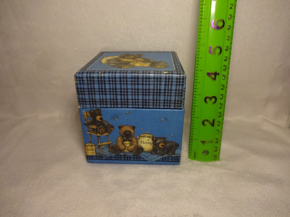 vintage BoB’s boxes Honey Bears keepsake trinket box
