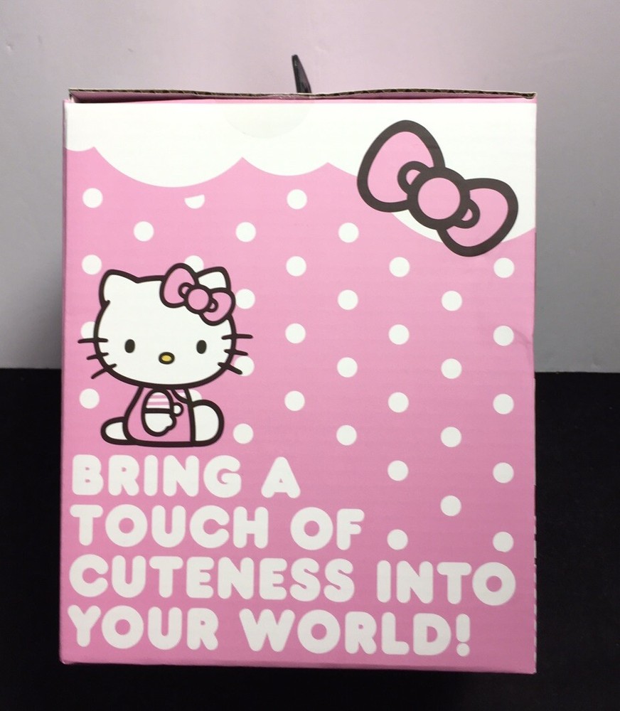 HELLO KITTY AMBIENT TABLE LIGHT PINK Dual Color Battery Powered NIB