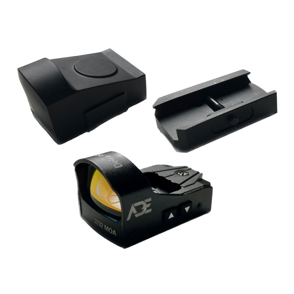 ADE Advanced Optics RD3 012 Pro Series IP67 Waterproof Red Dot Sight (Black)
