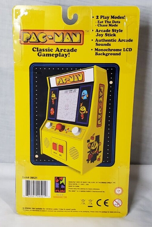 New: Arcade Classics - PAC-MAN RETRO MINI ARCADE GAME