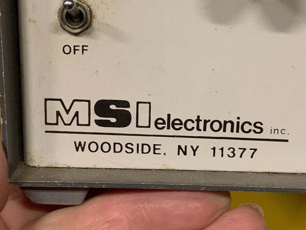 MSI Electronics Model 561 Capacitance Meter