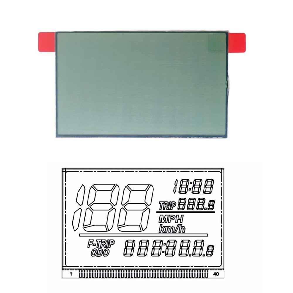 For XT660 For XT660R LCD Speedometer Display Module 2004-2017 Year Range